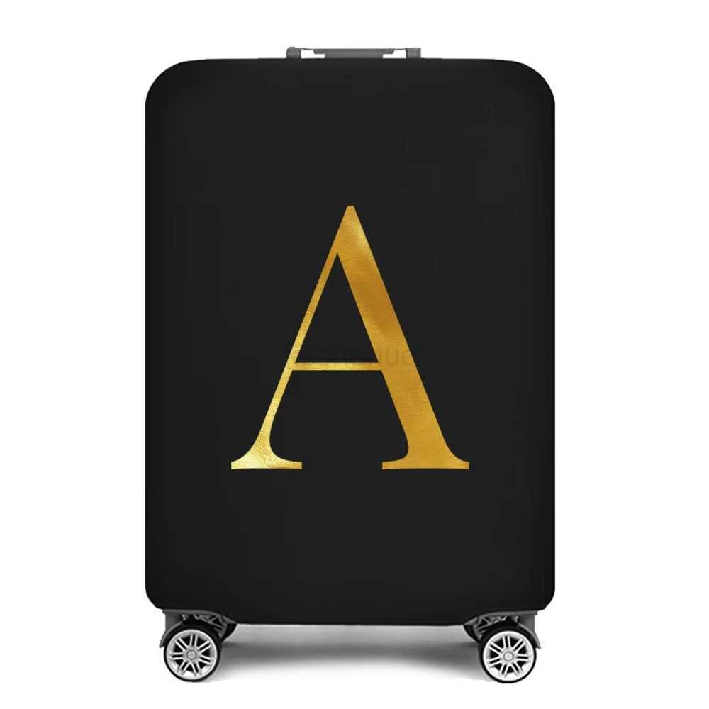 Travel Bag Protector Cover Accessory Bag Elastic Bag Luggage Cover 26 English Letter Printed for 18-28 Inch Suitcase Dust CoverXJ240723