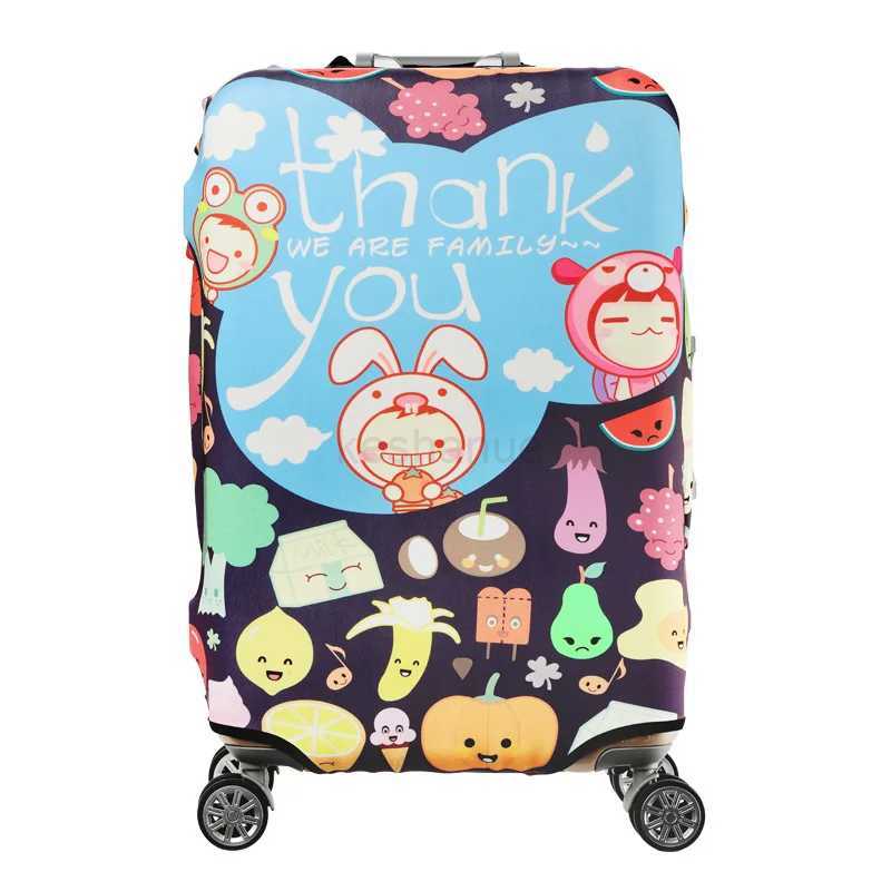 Luggage Cover Elastic Travel Trolley Suitcase Protective Baggage Cover Cartoon Suitcase Cover Child Cartoon Travel AccessoriesXJ240723