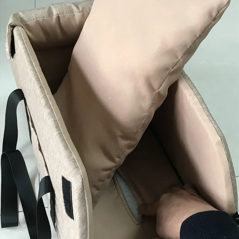 Dog Car Seat Bed Car Central Dog Car Seat Bed Portable Dog Carrier for Small Dogs Cats Safety Travel Bag Dog Accessories 250206