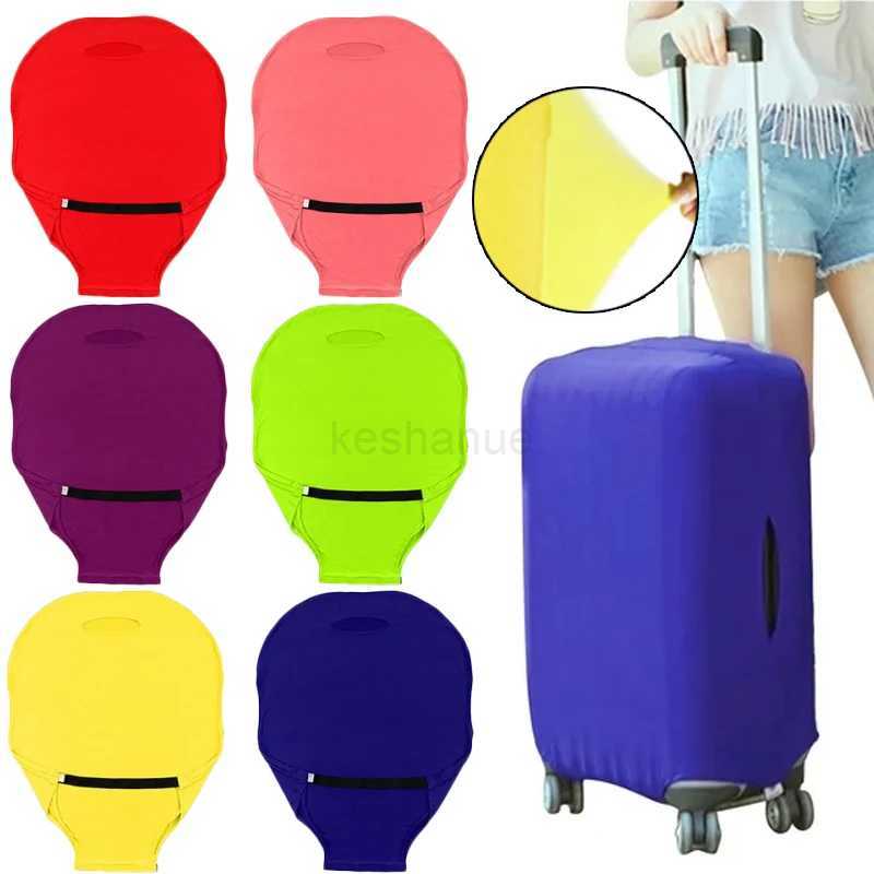 Luggage Cover Stretch Fabric Suitcase Protector Baggage Dust Case Cover Suitable for 18-32 Inch Suitcase Case Travel OrganizerXJ240723