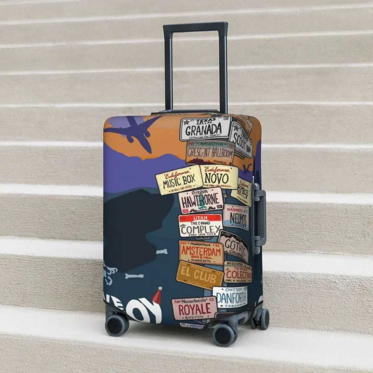 Lovejoy Tour 2023 Suitcase Cover New Album Business Holiday Elastic Luggage Case ProtectionXJ240723