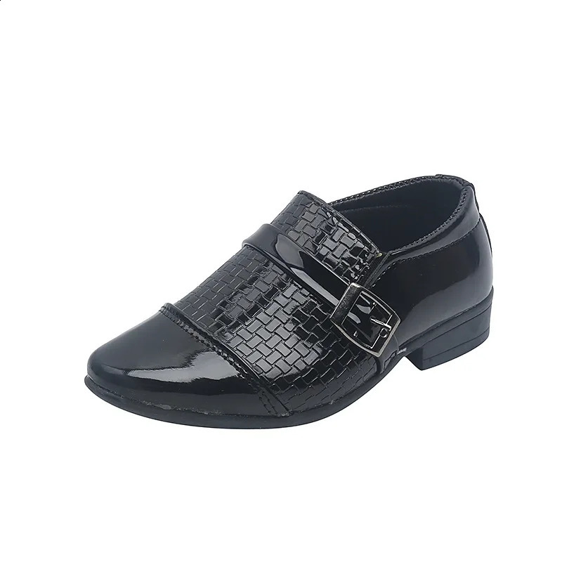 Childrens Leather Shoes For Boys Toddlers Kids Flats Party Wedding Formal Occasions Performance Show Stage 240723