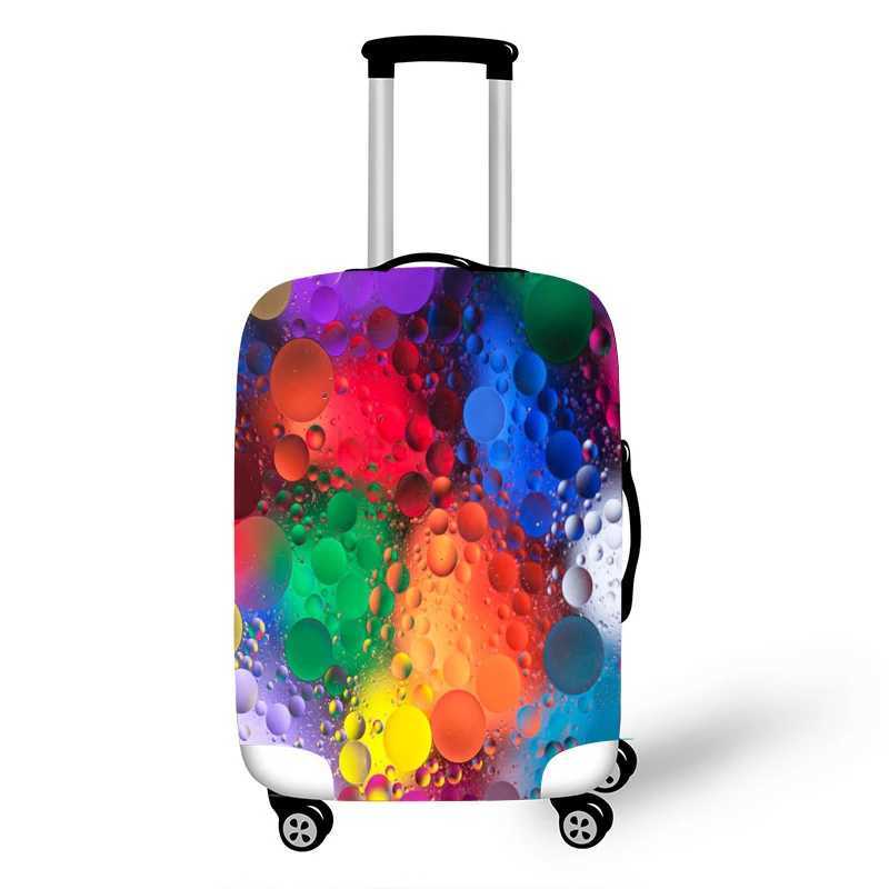 Colorful Graffiti Thicken Luggage Cover Elastic Baggage Cover Suitable 19 To 32 Inch Suitcase Case Dust Cover Travel AccessoriesXJ240723