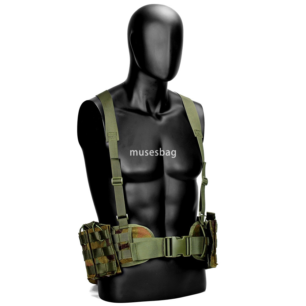 New tactical harness waist chest hanging vest modular CS camouflage accessories bag outdoor manufacturers wholesale