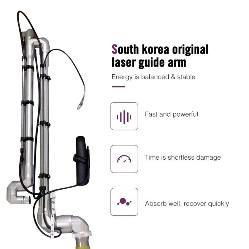 Laser Eyebrow Washing Nd Yag Q Switch Vertical Picosecond Laser Tattoo Removal Honeycomb Peel Head 755nm Pigment Remover Skin Rejuvenation Machine