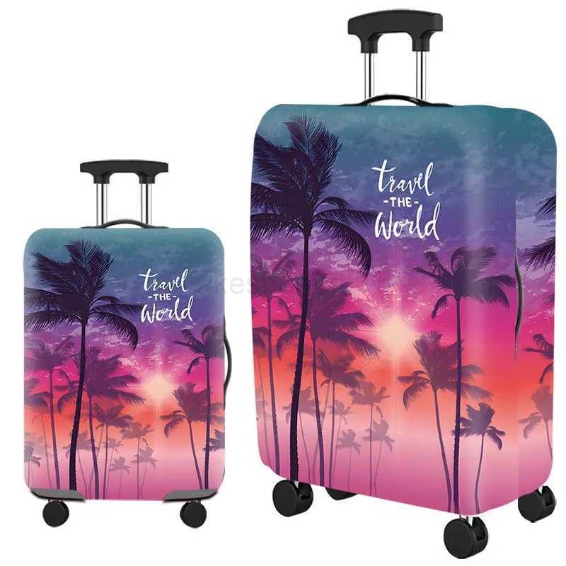 Thick Elastic Luggage Protective Cover Dustproof Zipper Suitable For 18-32 Inch Suitcase Covers Trolley Cover Travel AccessoriesXJ240723