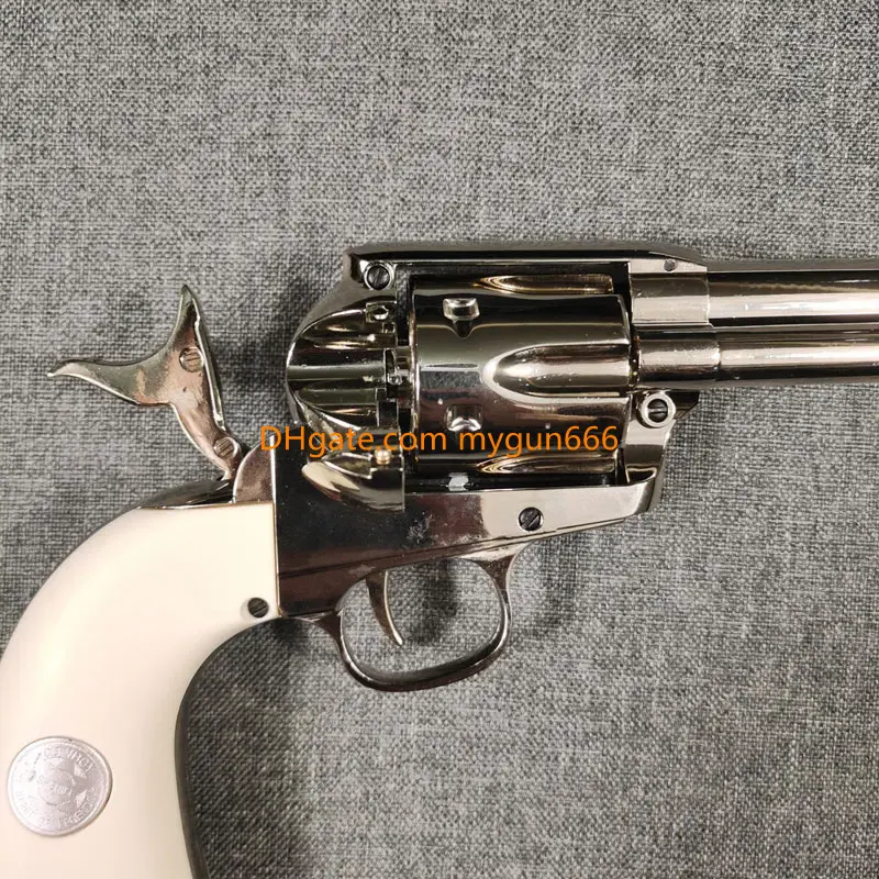 Colt 1873 Single-Action Army Revolver Replica Toy Gun Blaster Soft Bullet Shell Ejected Gun Pistol for Adults CS Pubg Jedi Look Real Moive Collection  - view 8