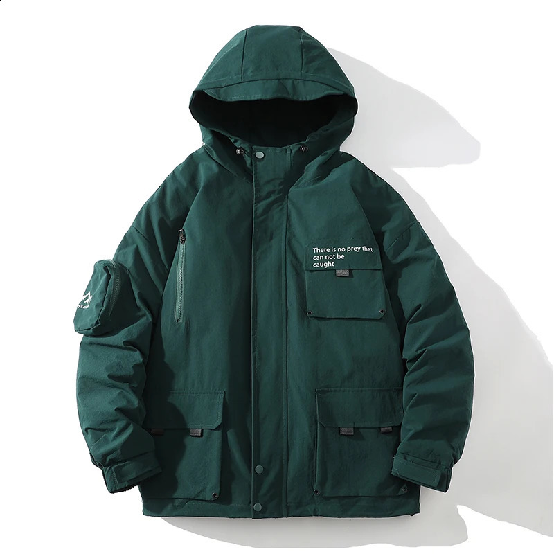 MenS Mountain System Multi-Pocket Fashion Sports Jacket Fall And Winter Windproof And Waterproof Casual Versatile Rushing 240719