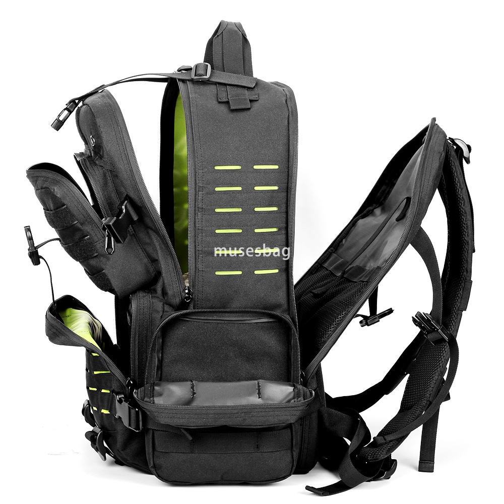 Large capacity camping travel bag Oxford cloth outdoor backpack Army camouflage hiking tactical hiking backpack