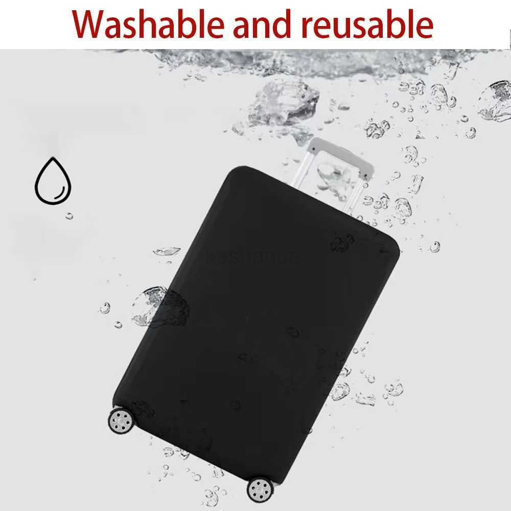 Travel Suitcase Elastic Cover Luggage Protective Cover for 18-28 Inch Trolley Case Dust Cover Wreath Series Travel AccessoriesXJ240723