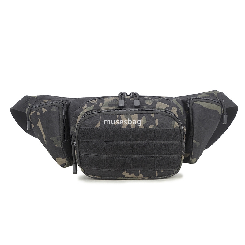 Tactical camouflage functional waist pack men's and women's satchel outdoor travel chest bag crossbody bag manufacturers spot