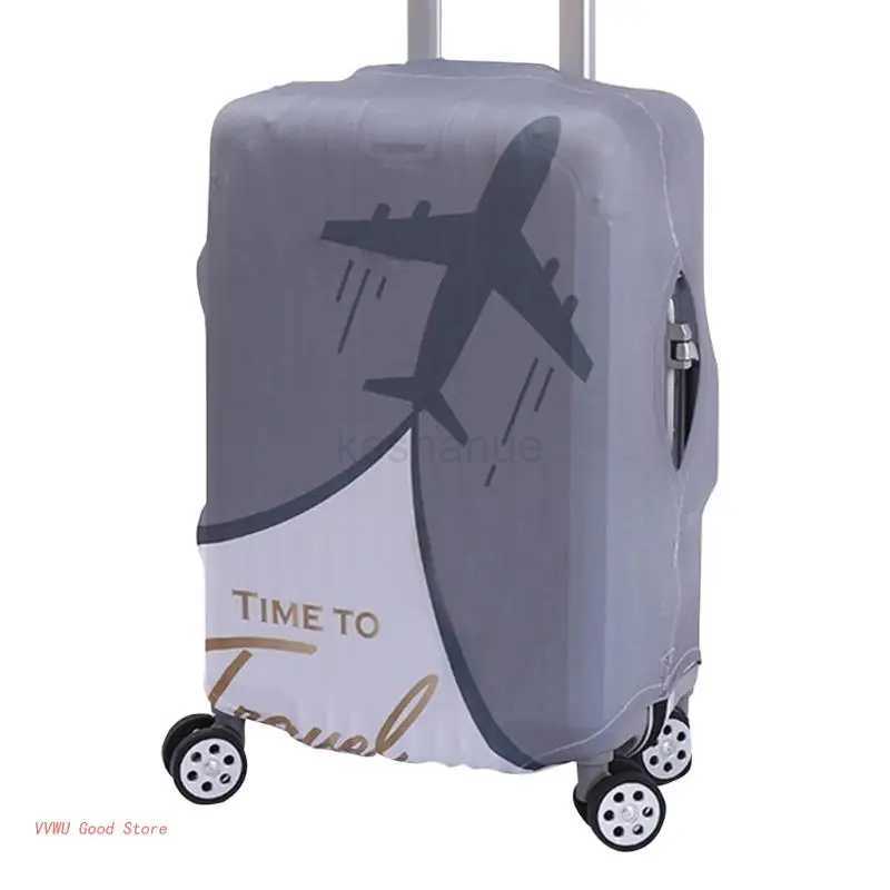 Suitcase Protective Cover Practical Elastic Luggage Cover for 18-28 Inch LuggageXJ240723