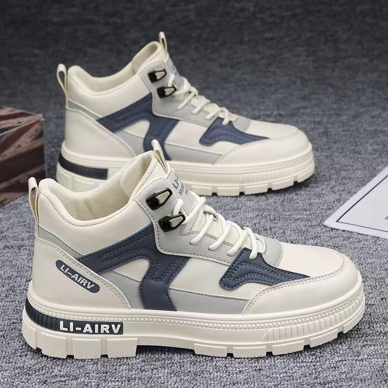 S Ddmysports Men Winter Leather Lightweight Casual Martin Boots Outdoor Shoes hoes