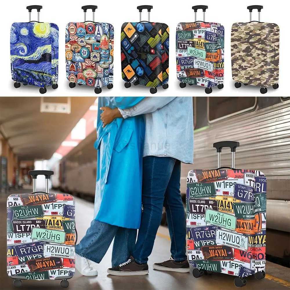 High Elasticity Luggage Protective Cover Dacron Multicolor Trolley Suitcase Dust Sleeves Thickening 18-25 InchXJ240723