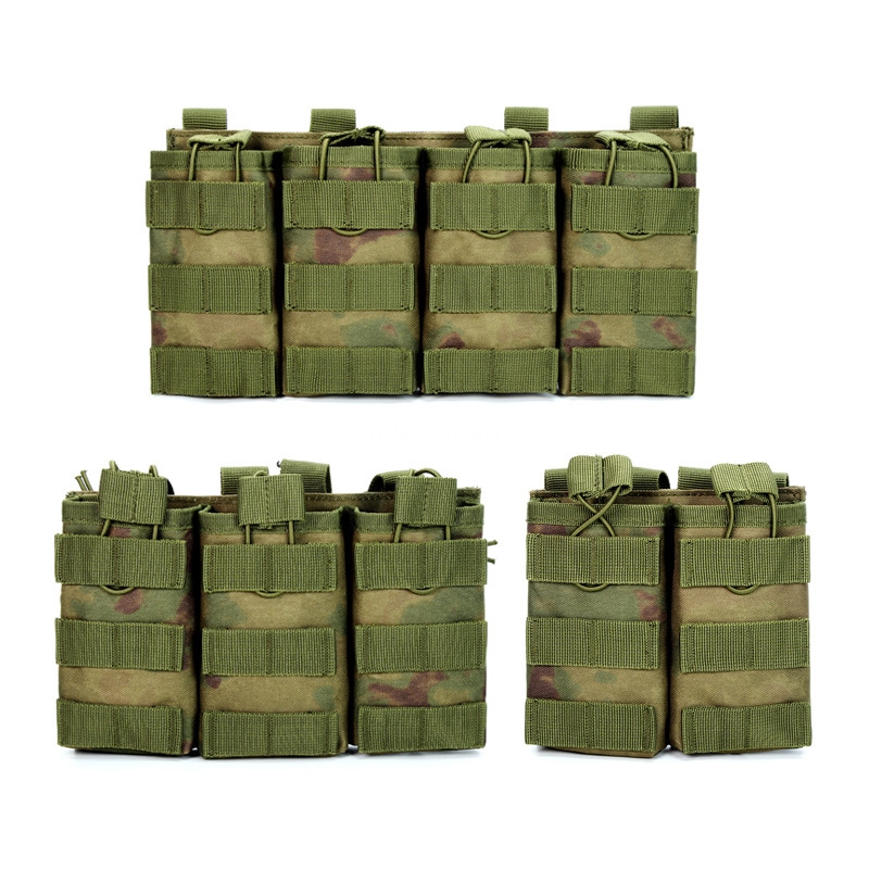 Tactical triple magazine bag double quadruple field Molle accessory bag Storage bag Intercom bag wholesale