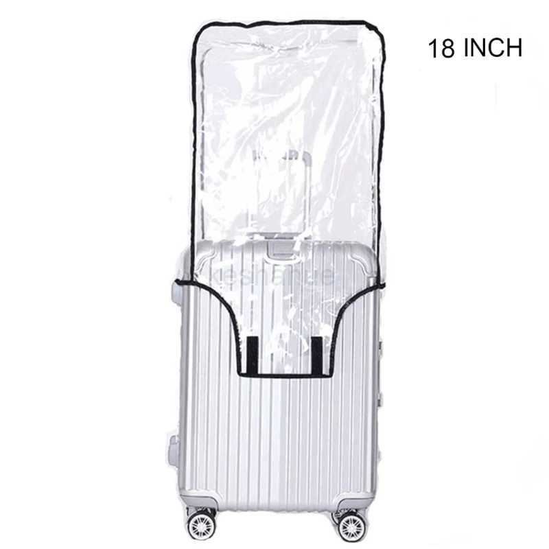 Luggage Protector Suitcase Cover PVC Waterproof Travel Suitcase Fit Most 18-30XJ240723