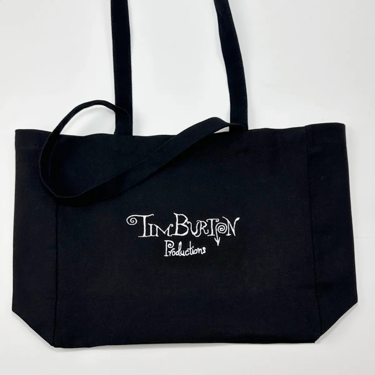 letters casual street fashion ecofriendly cotton canvas embroidery women men office tote shopping bag 240722 zhanyishengli