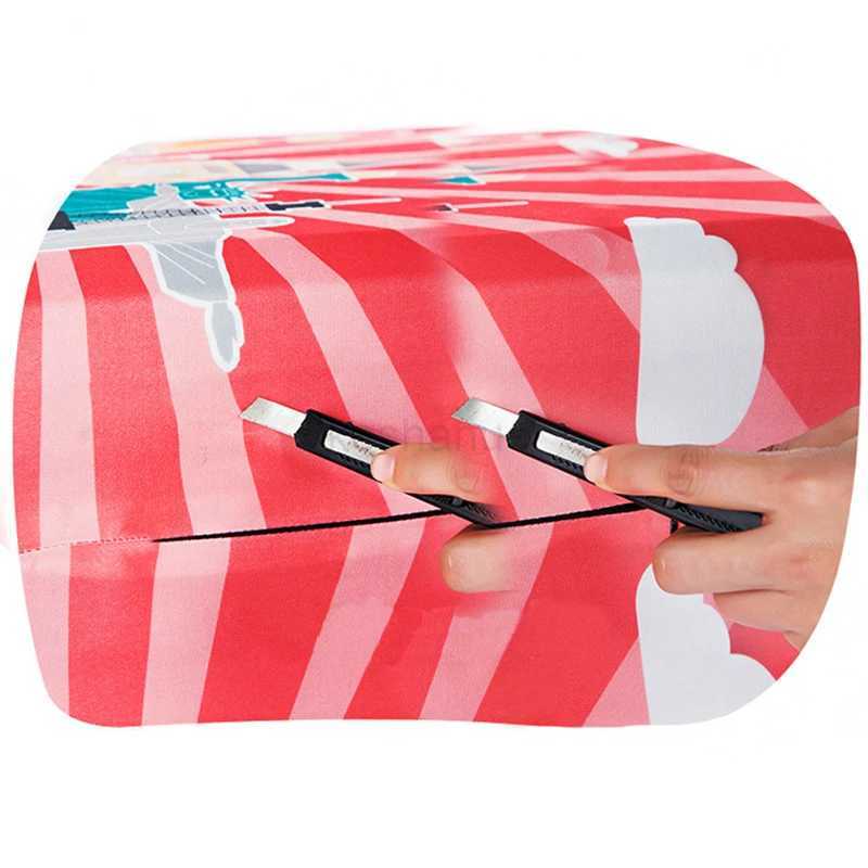 World Map Design Luggage Protective Cover Travel Suitcase Cover Elastic Dust Cases For 18 to 32 Inches Travel AccessoriesXJ240723