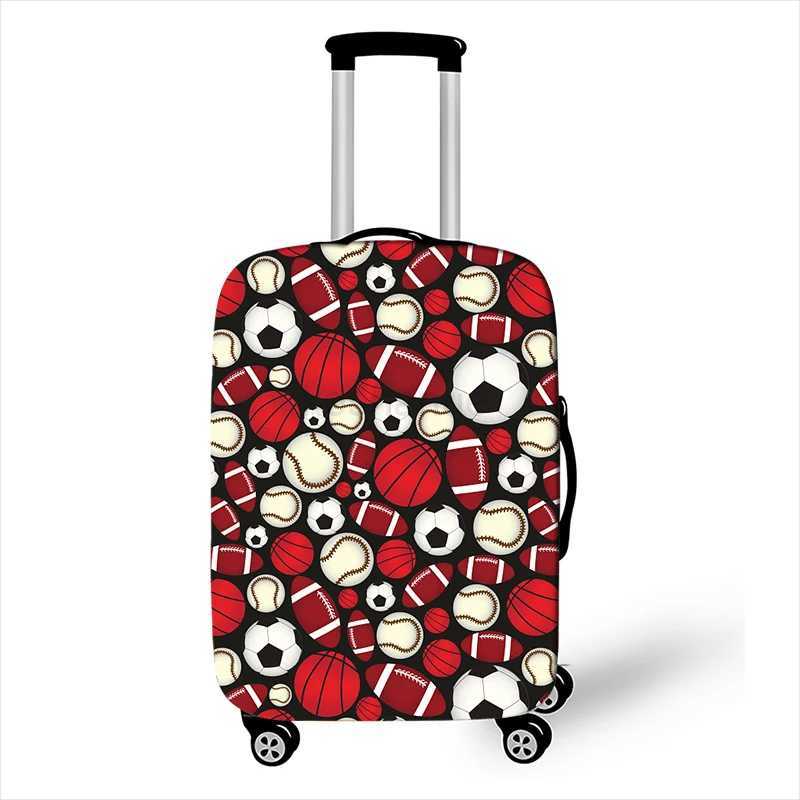 Football Basketball Soccer Baseball Luggage Cover for Travel Elastic Suitcase Protective Covers Anti-dust Trolley Case CoverXJ240723