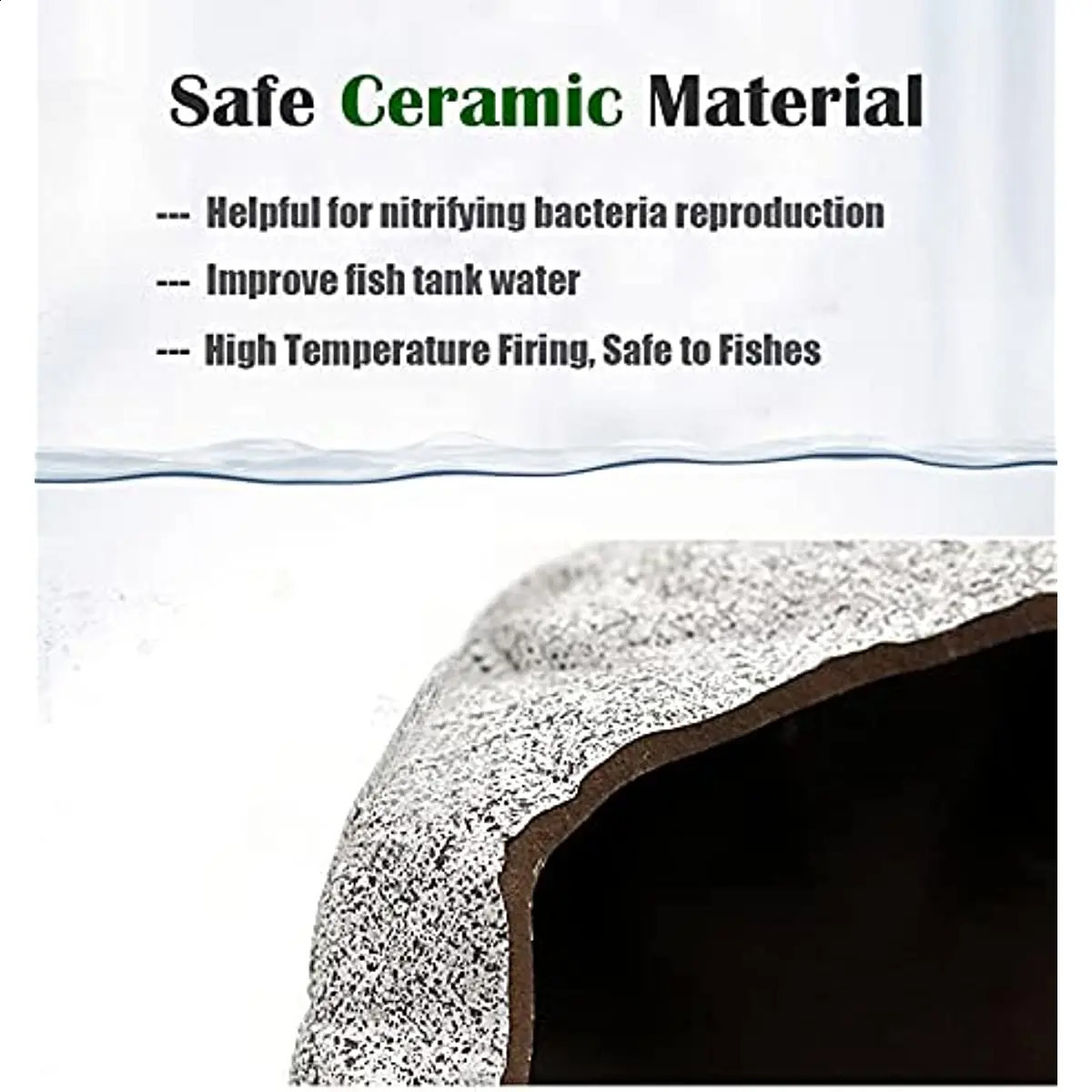 Aquarium Hideaway Rock Cave For Aquatic Pets To Breed Play And Rest Fish Tank Ornaments Decor Stone 240723