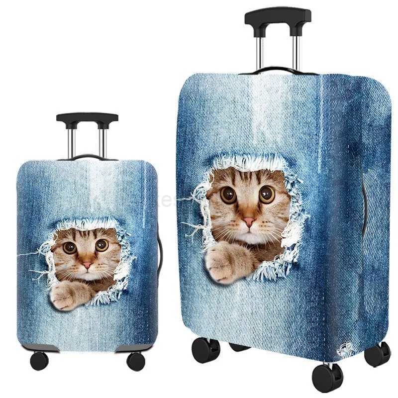 Thick Elastic Luggage Protective Cover Dustproof Zipper Suitable For 18-32 Inch Suitcase Covers Trolley Cover Travel AccessoriesXJ240723