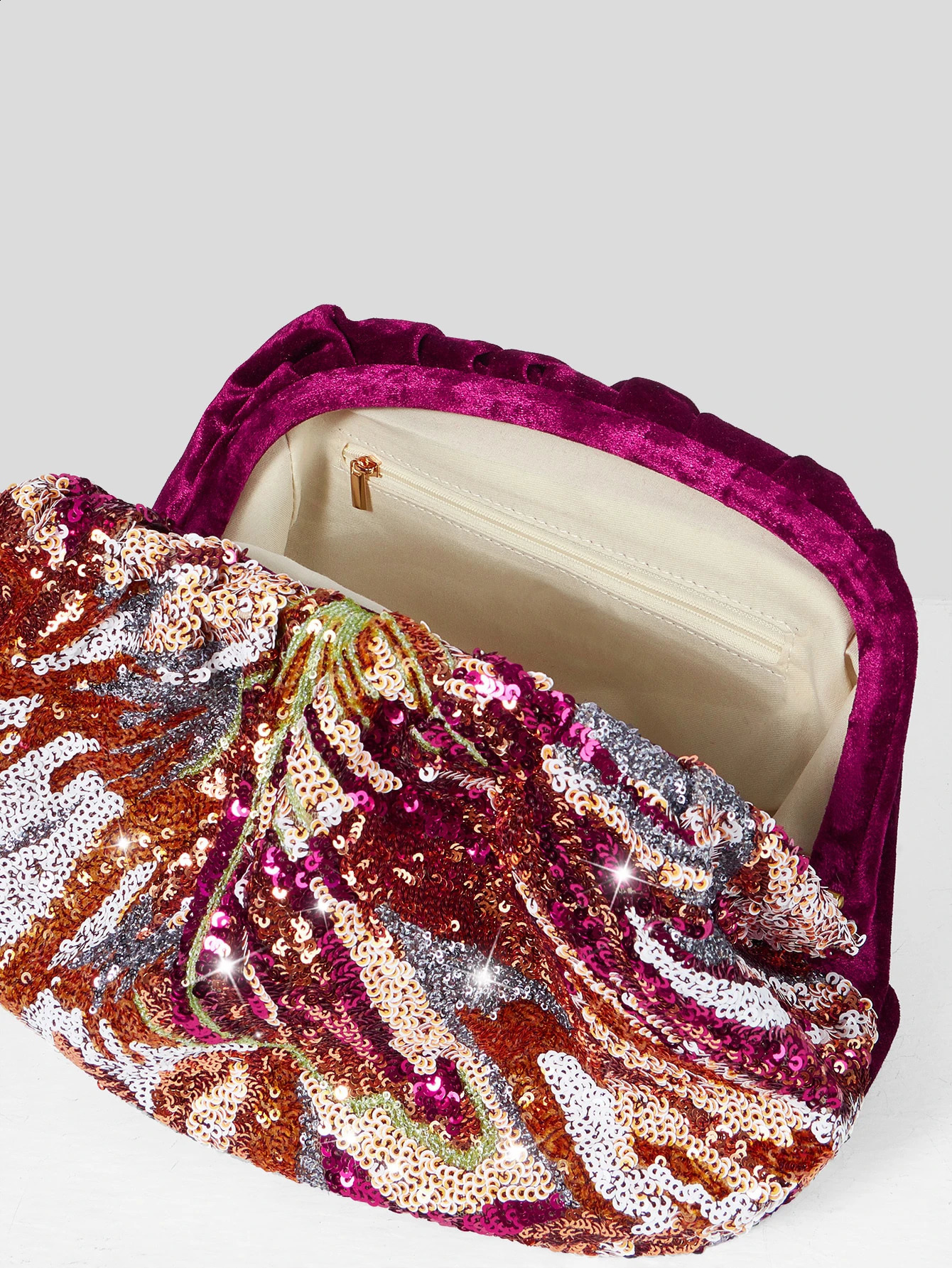 Exquisite Women Rose Evening Clutch Bag Random Pattern Evening Party Clutch Purses Messenger Bags 240722