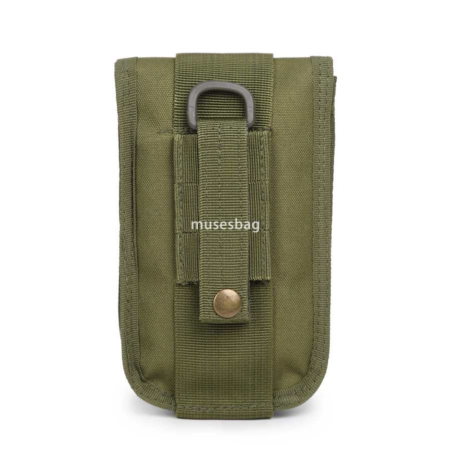 New mobile phone bag male horizontal cover belt bag mobile phone Fanny pack Male wear belt vertical tactical
