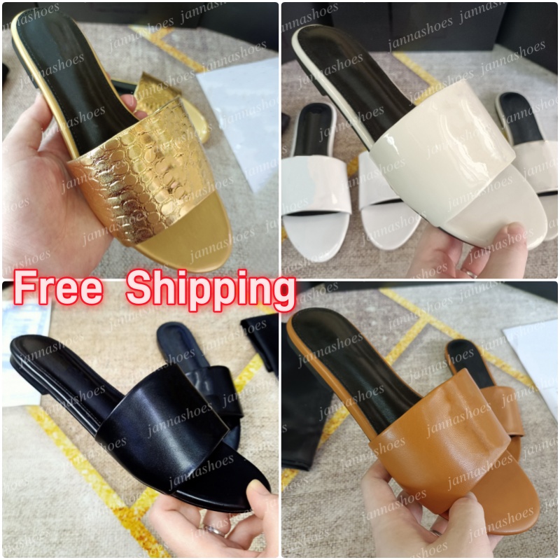 free shipping Designer Slippers Women's Slippers Fashionable Classic Sandals Simple Comfortable Breathable Designer Casual Roman Beach Shoes
