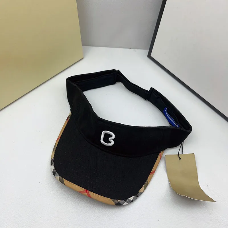 Summer Women Visors Designer Caps Mens Visor Hat Fashion Casquette Casual Classic Caps Letter Sun Hats Adjustable Bucket Hats Baseball Cap