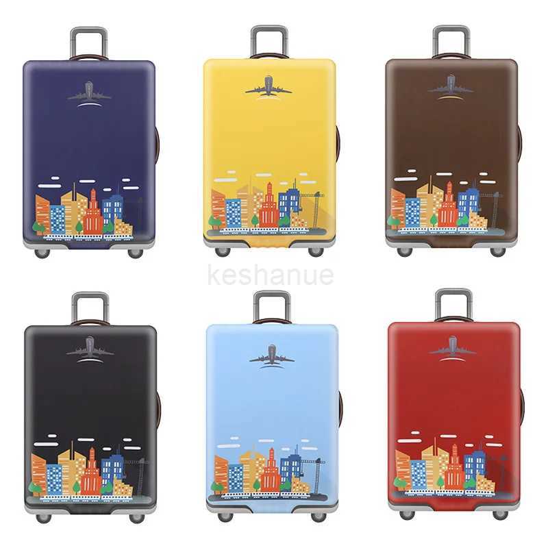 Luggage Protective Cover Suit 18-32 Inch Suitcase Dustproof Anti-scratch Elastic Protector Trolley Case Travel AccessoriesXJ240723