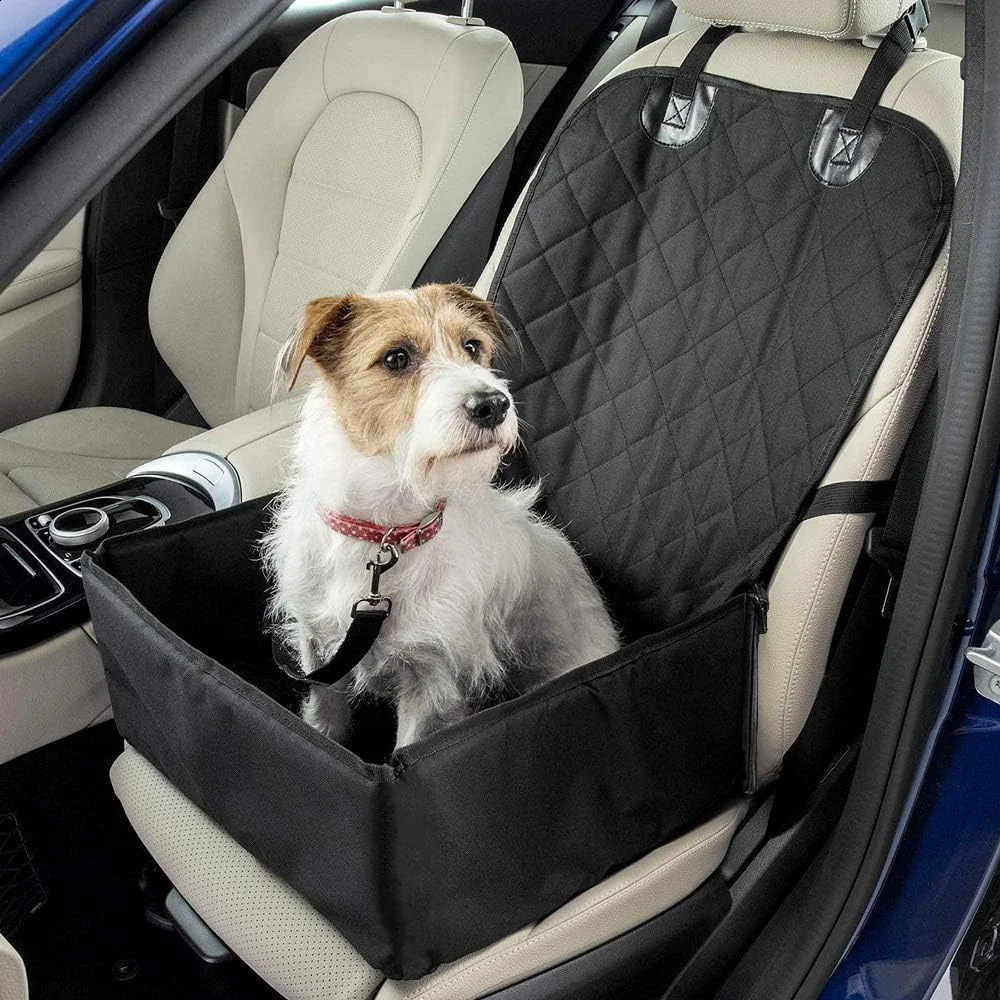 DC PET Dog Car Seat Cover Waterproof Pet Travel Dog Carrier Hammock Car Rear Back Seat Protector Mat Safety Carrier For Dogs 240723