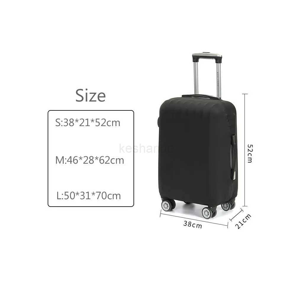 High Quality Protective Elastic Milk Silk Suitcase Luggage Cover Trolley Cover Travel AccessoriesXJ240723