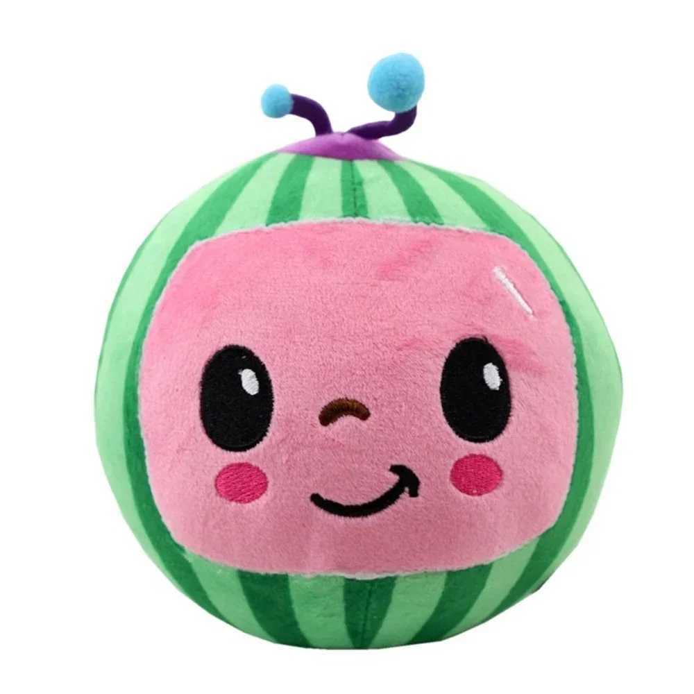 Stuffed Plush Animals Hot 20cm cocomeloned plush doll cartoon family JJ dad mom sister stuffed soft plush childrens gift H240710