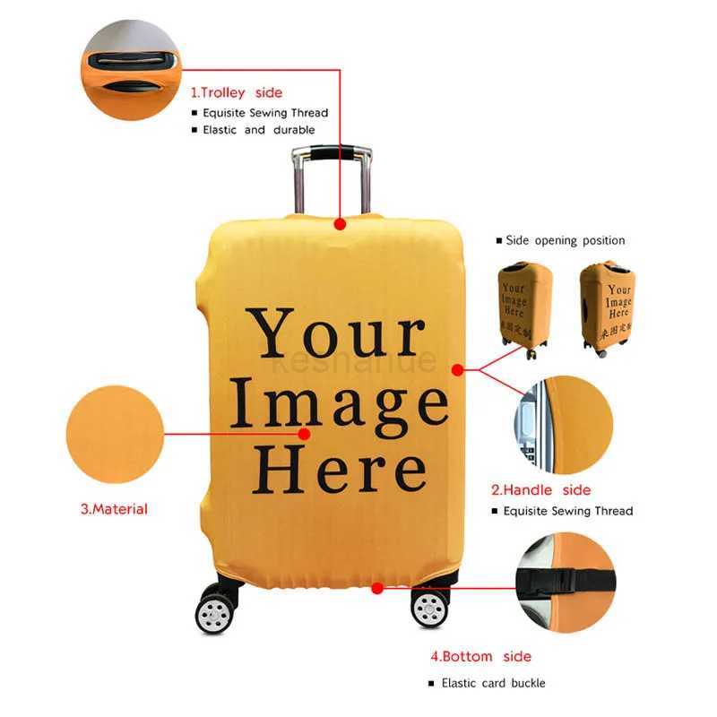 Colorful Graffiti Thicken Luggage Cover Elastic Baggage Cover Suitable 19 To 32 Inch Suitcase Case Dust Cover Travel AccessoriesXJ240723