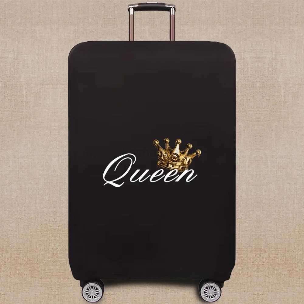 Luggage Protective Cover Suitcase Dust Luggage Protective Cover 18-32 Inch King Pattern Series Elastic Cover Travel AccessoriesXJ240723