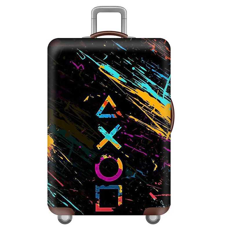 Designer Thicken Luggage Cover Elastic Fabric Luggage Protective Cover Travel Accessories Suitable 18-32 Inch Trolley Case CoverXJ240723