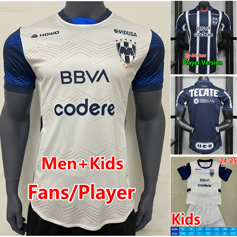 24 25 RAYADOS MONTERREY Soccer Jerseys 2024 home away 3rd halloween special R.Funes Mori BERTERAME maillots de futol CANALES TECATITO football shirt men S-4XL