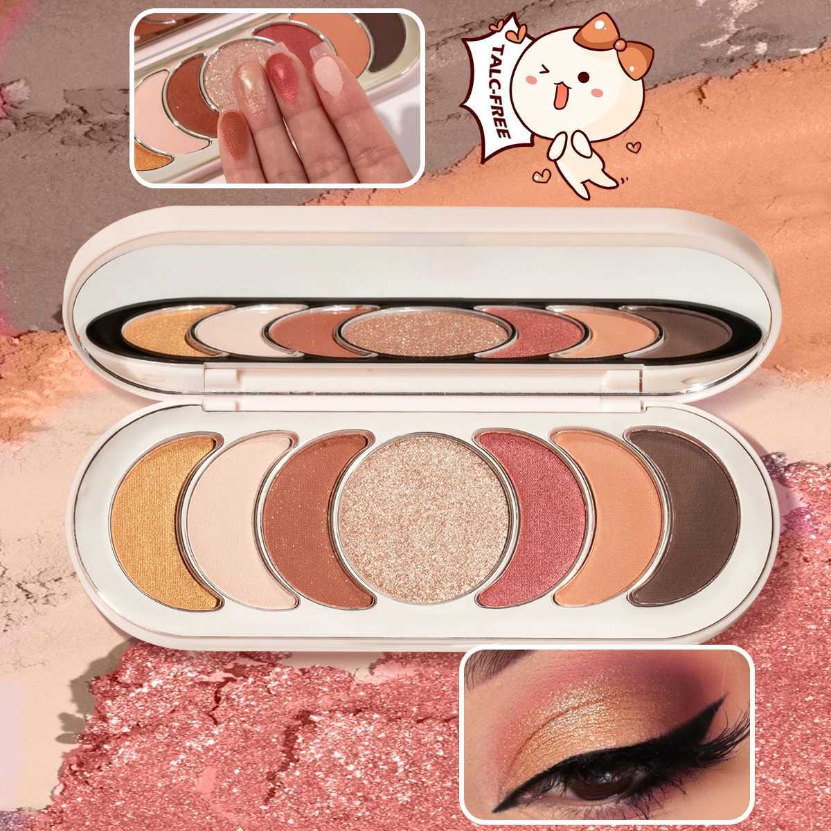 Super luxury talc free pink romantic eye shadow holiday charm amazing shimmer eye shadow palette high-quality makeup manufacturerW240730