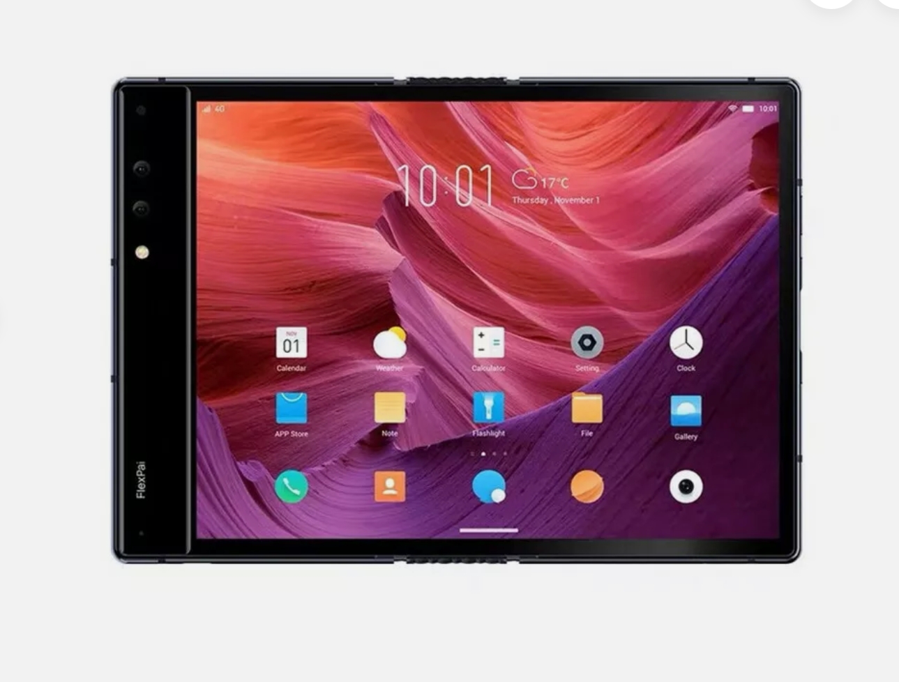 New Fold phone Android Phone Snapdragon Cellphone Unlock Qualcomm 855 4G 865 5G Mobile Phone 180Degree Adjustable Amoled Flexible Display 7.8inch ROYO