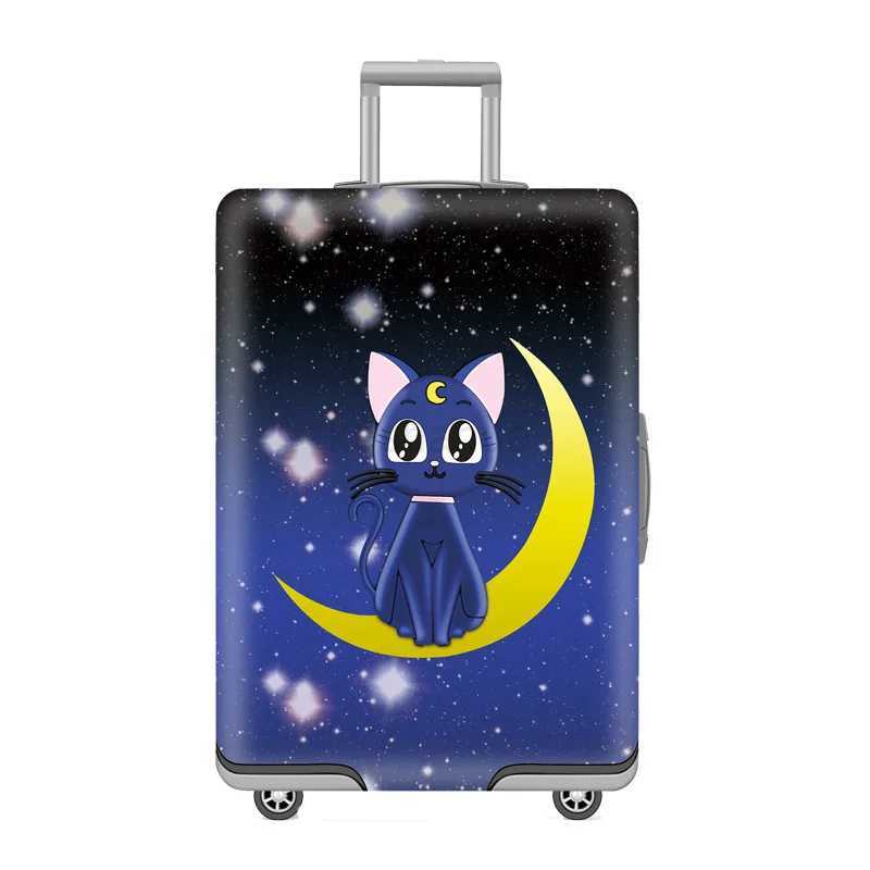 Luggage Cover Elastic Travel Trolley Suitcase Protective Baggage Cover Cartoon Suitcase Cover Child Cartoon Travel AccessoriesXJ240723