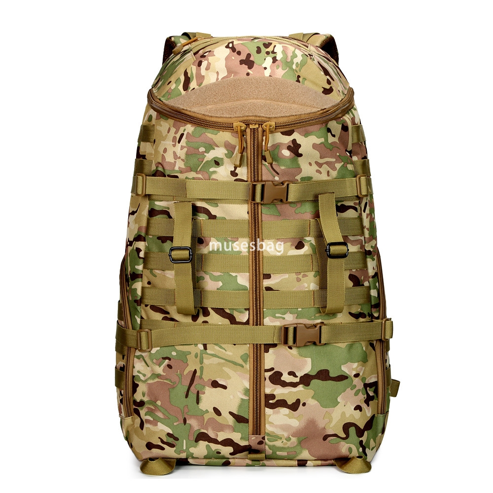 Large capacity backpack army camouflage backpack special combat multi-functional outdoor sports travel tactical backpack