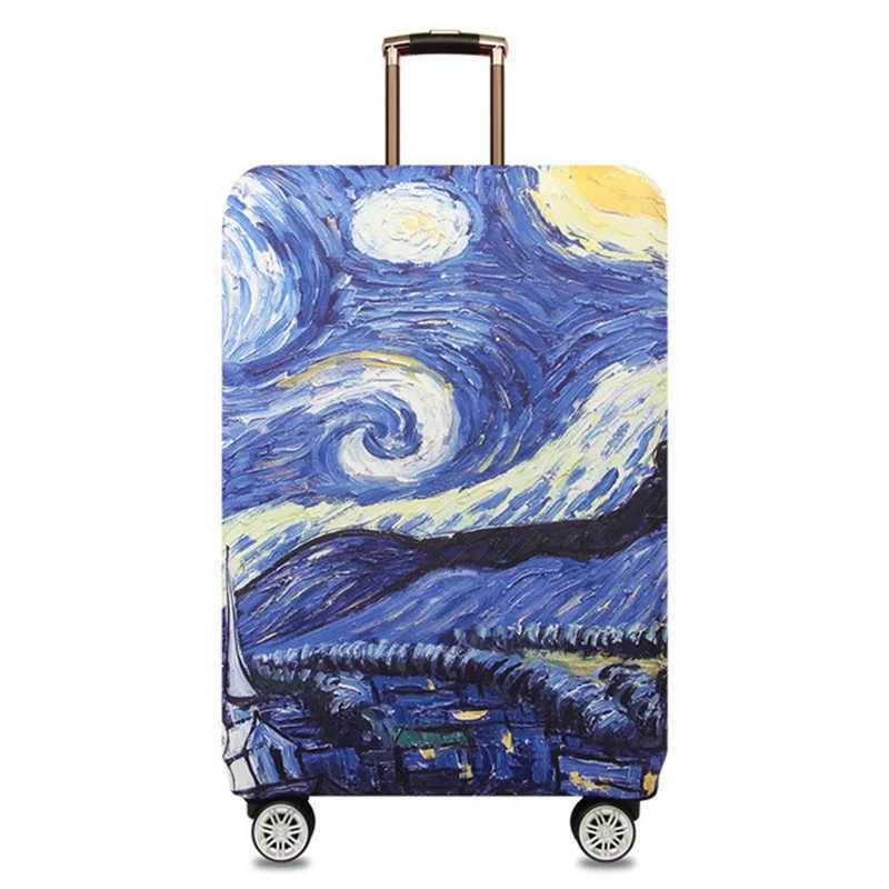 Thick Elastic Luggage Protective Cover Zipper Suit For 18-32 inch Bag Suitcase Covers Trolley Cover Travel AccessoriesXJ240723