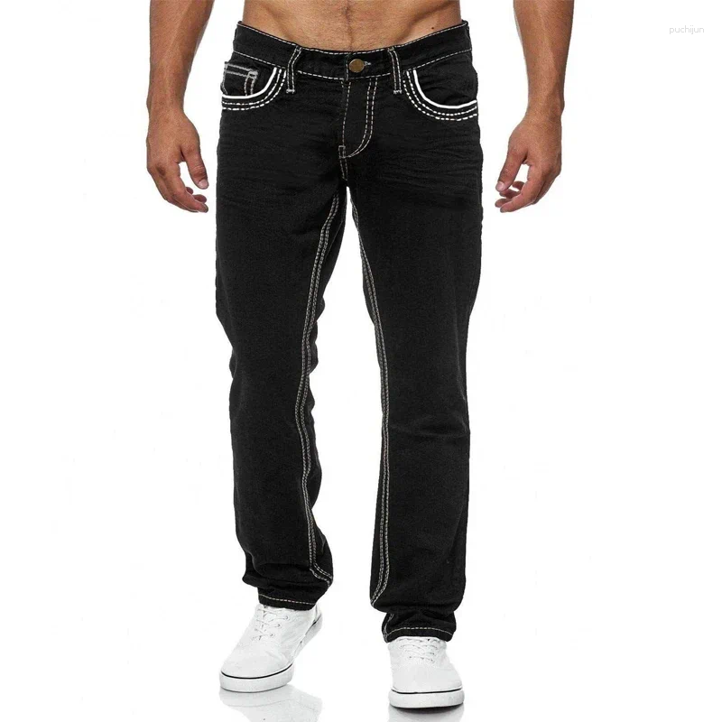 2025 S Fashion Designer Men S Jeans In Men Washed No Hole Jean Spring Summer Boyfriend Streetwear Loose Cacual Designer Long Denim Pants Trousers