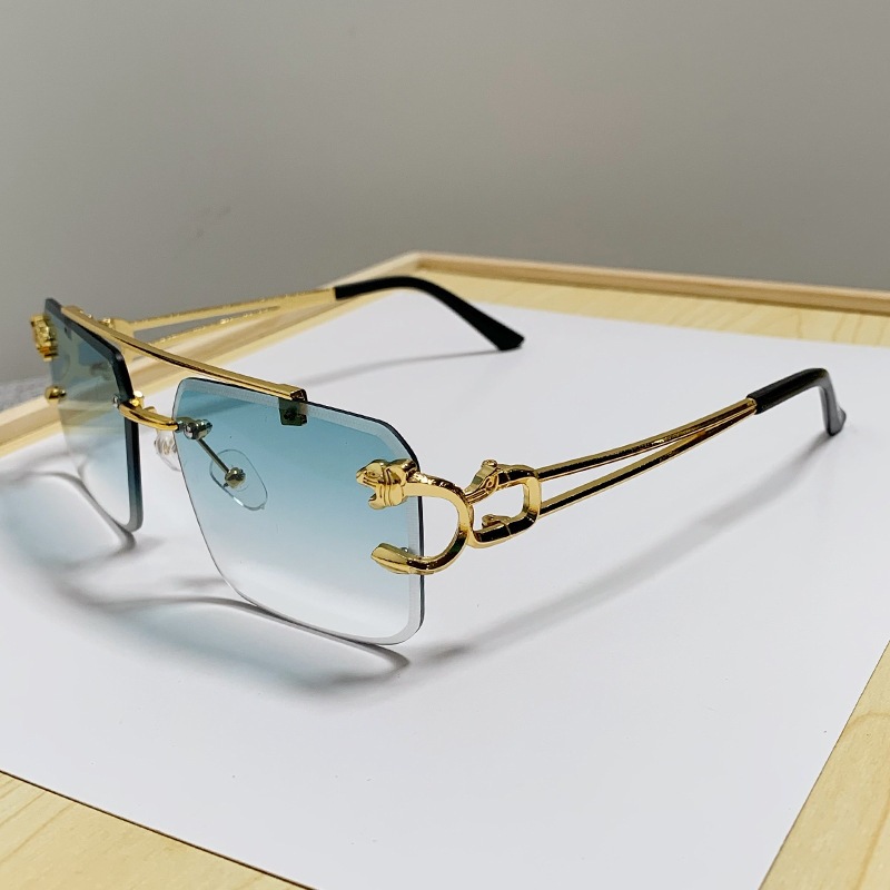 Designer Brand Sunglasses For Womens And Mens Classic Metal Sunglasses Fashion Eyeglasses Shade Driving
