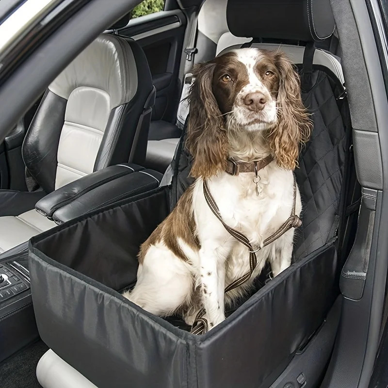 DC PET Dog Car Seat Cover Waterproof Pet Travel Dog Carrier Hammock Car Rear Back Seat Protector Mat Safety Carrier For Dogs 240723
