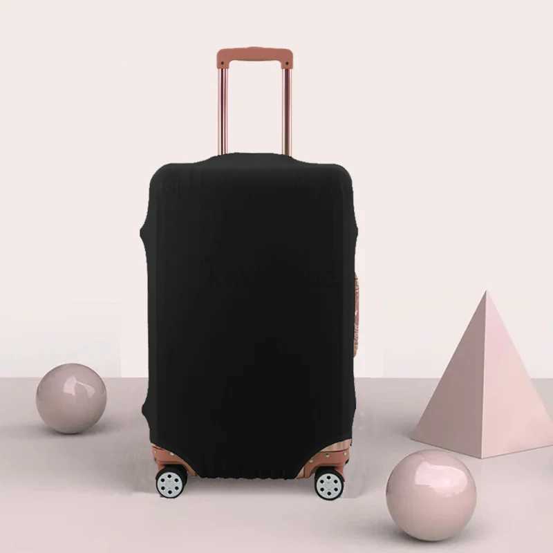 White Spots Letters Luggage Cover Thicker Protective Cover Washable Luggage Cover Elastic Suitcase Cover Anti-scratch Travel SetXJ240723