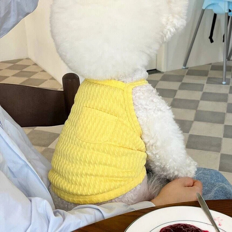 Summer Thin Vest Breathable For Small Dogs Chihuahua French Bulldog clothing Puppy Clothes Dog Accessories 240722