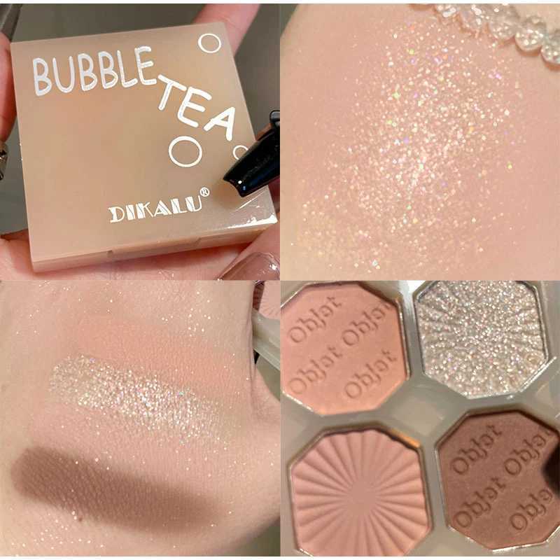 Eye shadow palette Charming female new beauty lovely girl matte high velvet pigment shimmer finish waterproof eye shadow makeupW240730