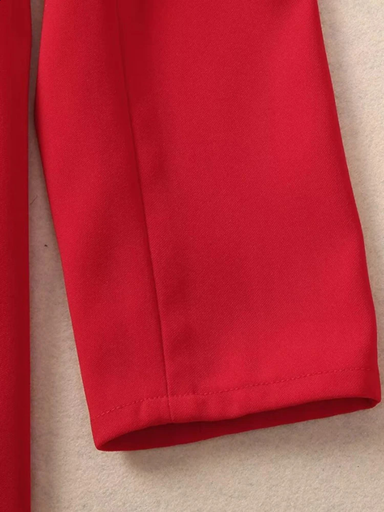 ZJYT Elegant Womens Party Dresses Long Sleeve Fashion Autumn Clothes Bowknot Stand Collar Midi Dress Vestidos Femininos 240712