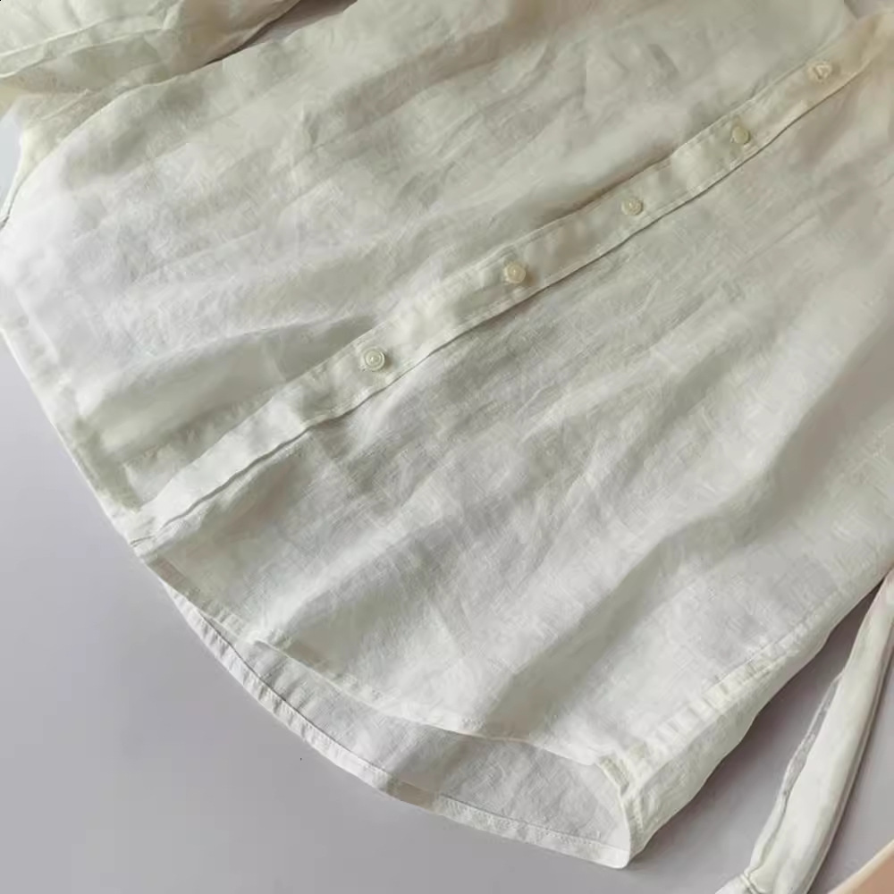 Women's Polos High Quality Women Polo Shirts Fashion Korean Small Horse Short Sleeve Tops Casual Linen Polos Female Turn-Down Collar Button 23071